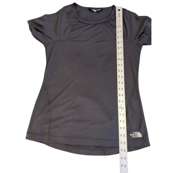 The North Face Women’s Large FlashDry Short Sleeve Crew Neck T Shirt Gray - Picture 6 of 9